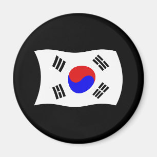 Südkorea-Flagge-Magnet Magnet