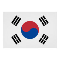 Südkorea-Flagge