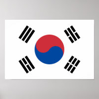 Südkorea-Flagge