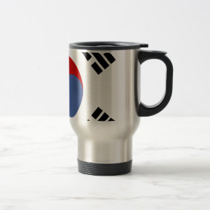 Südkorea-Flagge Reisebecher