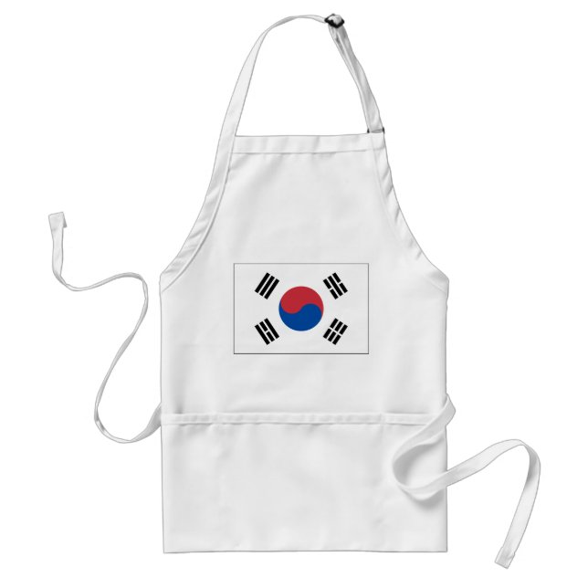 Südkorea-Flagge Schürze (Vorne)