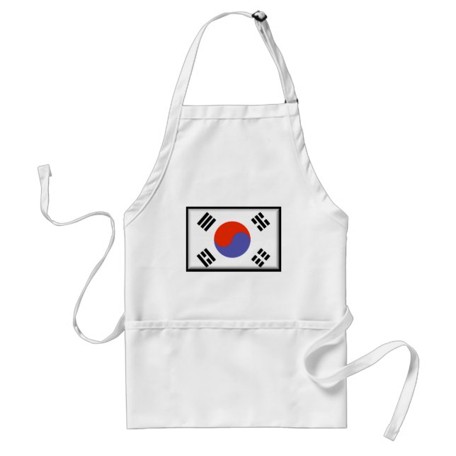 Südkorea-Flagge Schürze (Vorne)