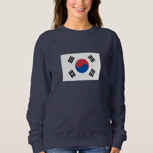 Südkorea-Flagge Sweatshirt