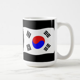 Südkorea Flagge Tasse