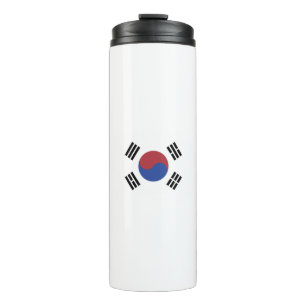 Südkorea-Flagge Thermosbecher