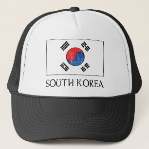 Südkorea-Flagge Truckerkappe