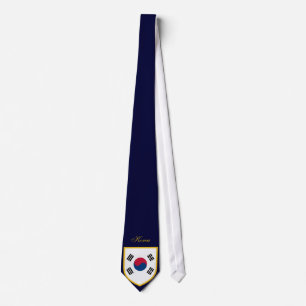 Südkorea Flaggen Neck Tie Personalisiert Krawatte