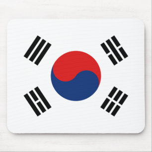 Südkorea Flaggenmousepad Mousepad