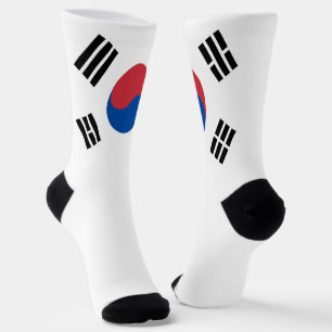 Südkorea Flaggenpatriotischer koreanischer Nationa Socken