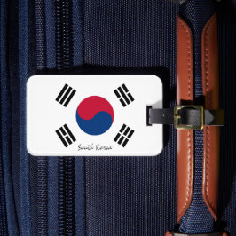 Südkorea Gepäckanhänger, patriotische koreanische  Gepäckanhänger