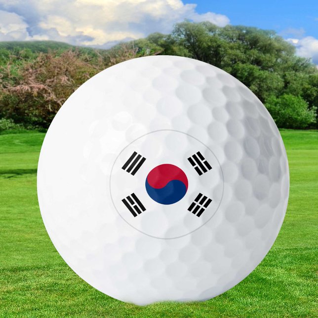 Südkorea Golf Balls, Patrioten aus Korea Golfball (Von Creator hochgeladen)