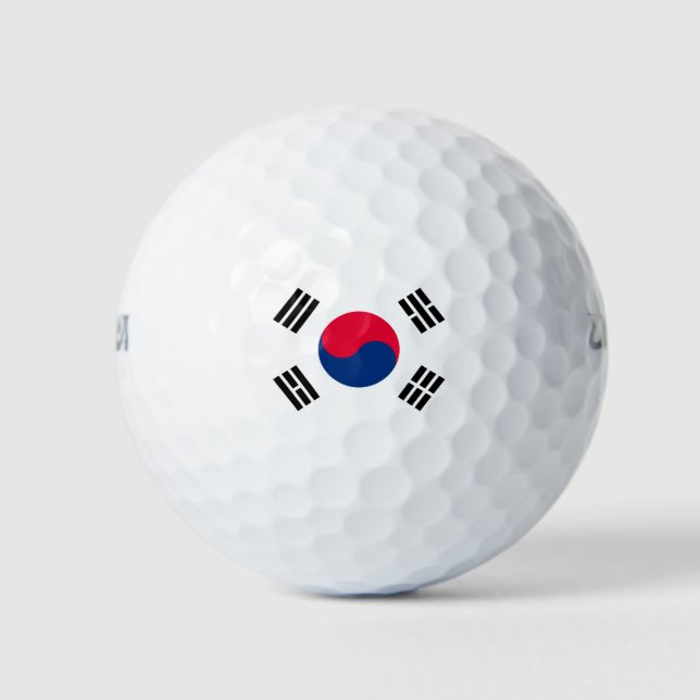 Südkorea Golfball (Vorderseite)