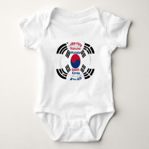 Südkorea Hakuna Matata Art Print/Graphic Baby Strampler