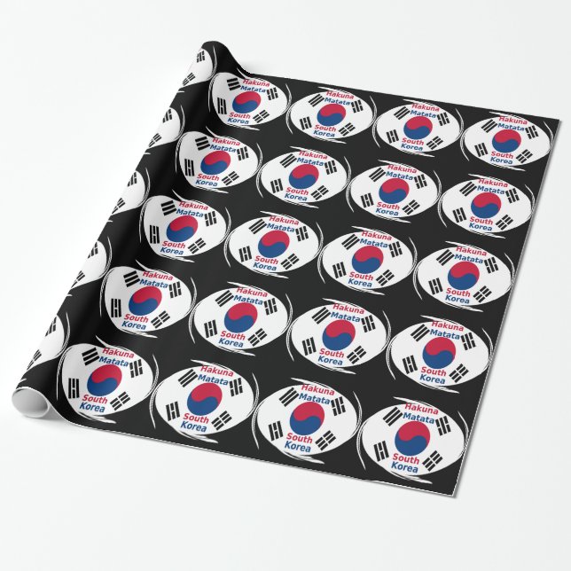 Südkorea Hakuna Matata Art Print/Graphic Geschenkpapier (Ungerollt)
