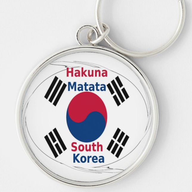 Südkorea Hakuna Matata Schlüsselanhänger (Vorne)