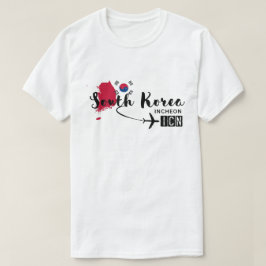 Südkorea ICN Airport Code T-Shirt