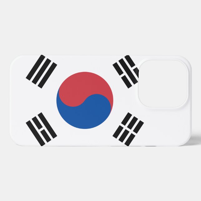 Südkorea iPhone 13 Pro Hülle (Rückseite (Horizontal))