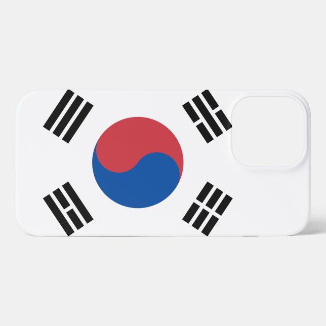 Südkorea iPhone 13 Pro Max Hülle (Rückseite (Horizontal))
