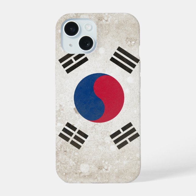 Südkorea iPhone 15 Hülle (Rückseite)