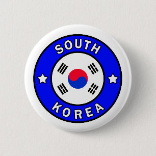 Südkorea-Knopf Button
