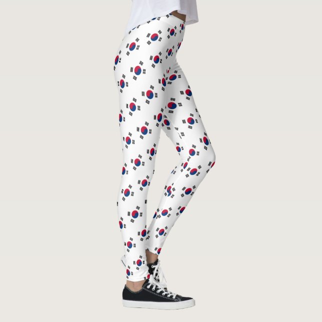 Südkorea/Koreanischer Flag, Modemanöver/Sportfan Leggings (Rechts)