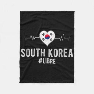 Südkorea #libre Südkorea Pride Koreanischer Patrio Fleecedecke