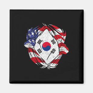 Südkorea Liebe Südkorea Stolz Koreanischer Patriot Magnet