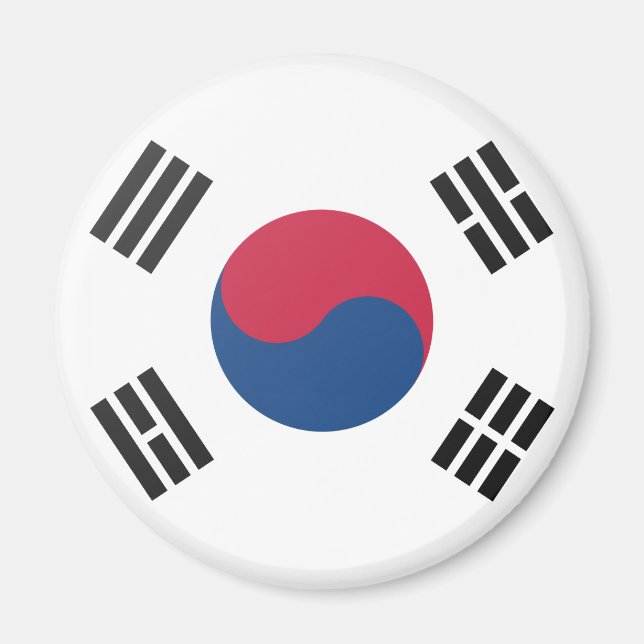 Südkorea Magnet (Vorne)