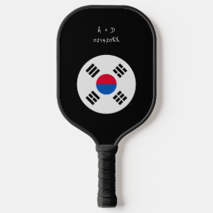 Südkorea-Markierung für benutzerdefinierte Meldung Pickleball Schläger