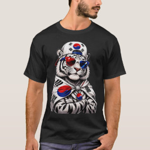 Südkorea Nationalstolz Tiger T-Shirt