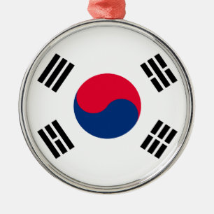 Südkorea Ornament Aus Metall