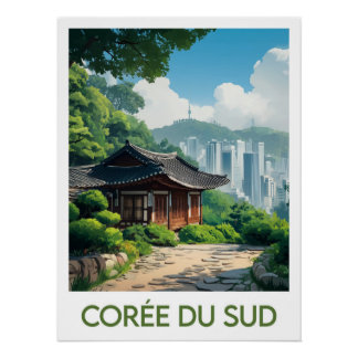 Südkorea-Plakat Poster