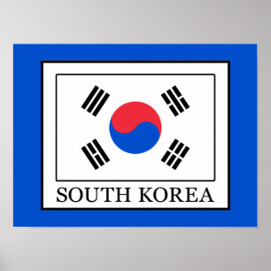 Südkorea Poster