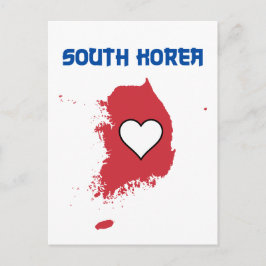 Südkorea Postkarte