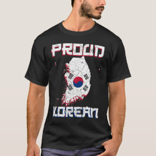 Südkorea Proud Seoul Busan Incheon Daegu T-Shirt