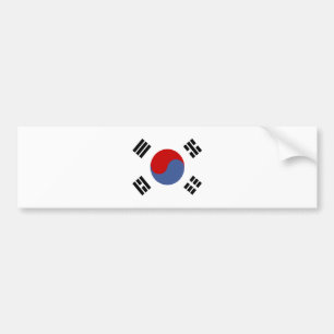 Südkorea-Qualitäts-Flagge Autoaufkleber