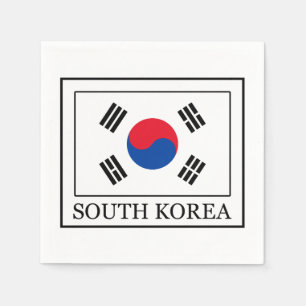 Südkorea Serviette