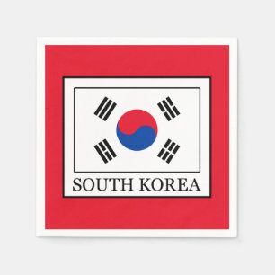 Südkorea Serviette