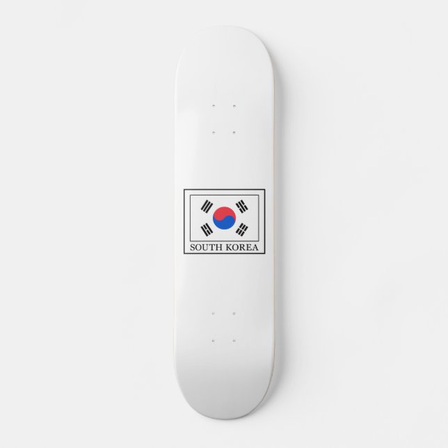 Südkorea Skateboard (Vorderseite)