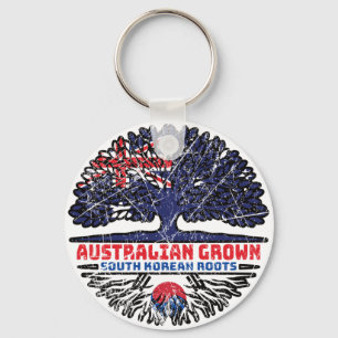 Südkorea Südkoreanischer Australischer Tree Schlüsselanhänger