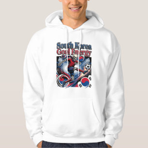 Südkorea Tor Energie Skelett Stürmer Nationen B Hoodie