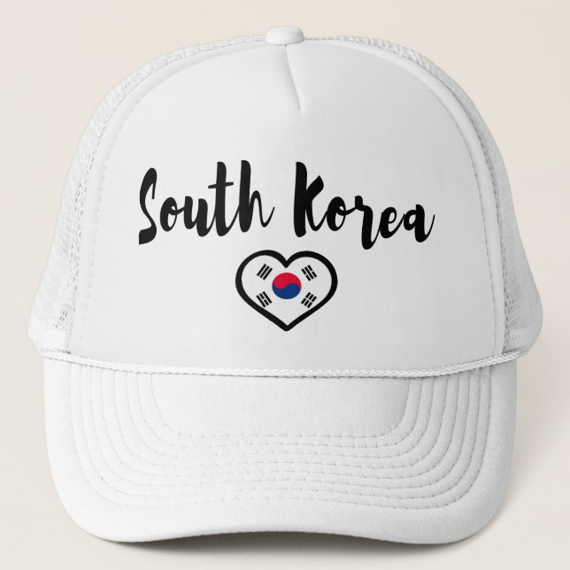 Südkorea Truckerkappe (Vorderseite)