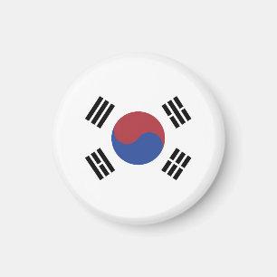 Südkoreaflagge Magnet