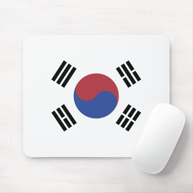 Südkoreaflagge Mousepad (Mit Mouse)