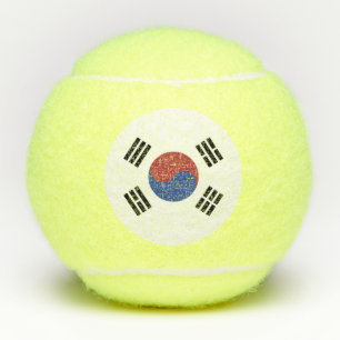 Südkoreaflagge Tennisbälle