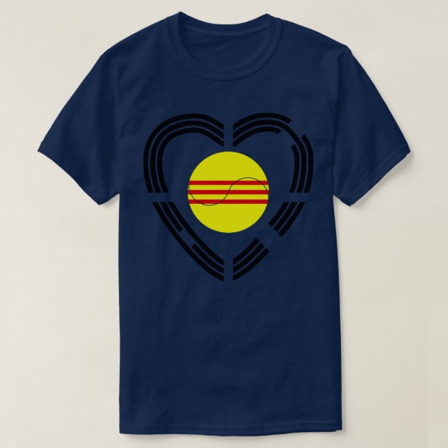 Südkoreanisch-Vietnamesisch-Südmultinationale Patr T-Shirt (Design vorne)