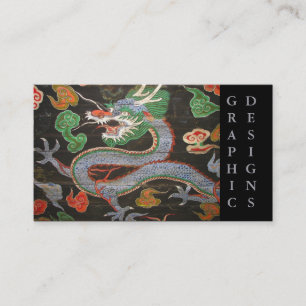 Südkoreanische Drache-Kunst Namdaemun Sungnyemun Visitenkarte