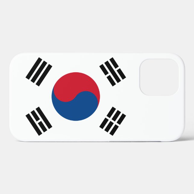 Südkoreanische Flagge Case-Mate iPhone Hülle (Rückseite (Horizontal))