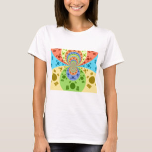 Südkoreanische Flagge Inspiriert Abstrakte Kunstdr T-Shirt