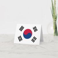Südkoreanische Flagge